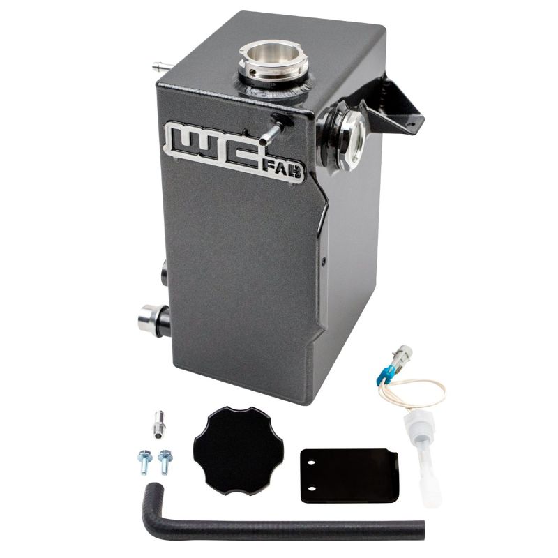 Wehrli 20-23 Chevrolet-GMC 6.6L L5P Duramax OEM Placement Coolant Tank Kit - WCFab Grey