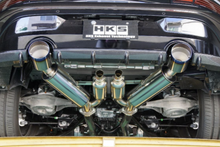 Load image into Gallery viewer, HKS 2023 Nissan Z RZ34 VR30DDTT Dual Hi-Power Titanium Tip Catback Exhaust