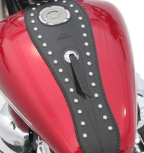 Load image into Gallery viewer, Mustang 07-17 Yamaha V-Star 1200,V-Star 1300 Tourer,V-Star 1300 Deluxe Tank Bib w/Studs- Black