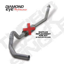 Load image into Gallery viewer, Diamond Eye KIT 4in TB MFLR RPLCMENT PIPE SGL AL: 94-02 DODGE CUMMINS 5.9L
