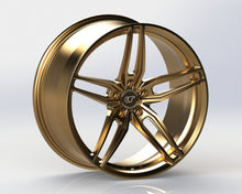 Load image into Gallery viewer, VR Forged D04 Wheel Brushed 21x9.5 +50mm 5x130