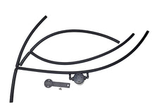 Load image into Gallery viewer, J&amp;L 16-22 Nissan Titan 5.6L Passenger Side Oil Separator 3.0 - Black Anodized