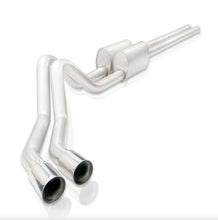 Load image into Gallery viewer, Stainless Works 2019+ Chevrolet Silverado 5.3L 3in Legend Catback Perf Conct Dual Polished Tip
