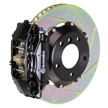 Load image into Gallery viewer, Brembo 07-15 TT 3.2/09-15 TTS Rr GT BBK 4 Pist Cast 328x28 2pc Rotor Slotted Type1-Black
