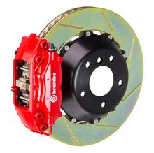 Load image into Gallery viewer, Brembo 12-14 328i MSport Brakes Excl xDrive Rr GT BBK 4Pis Cast 345x28 2pc Rtr Slot Type1-Red