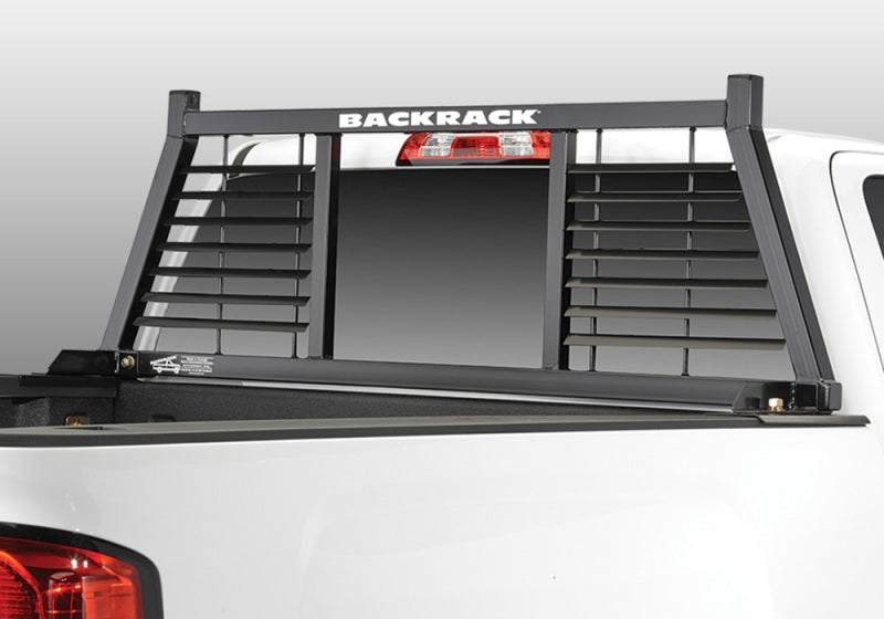 BackRack 17-21 Ford F250/350/450 Half Louvered Rack Frame Only Requires Hardware