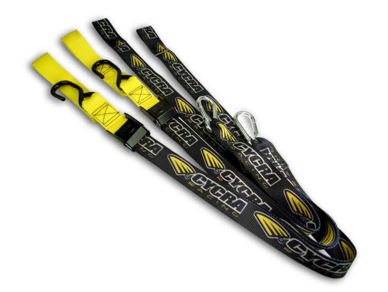 Cycra Tie Down Set Yellow