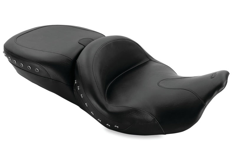 Mustang 08-21 Harley Electra Glide,Rd Glide,Rd King,Str Glide Touring Summit 1PC Seat Studs-Black