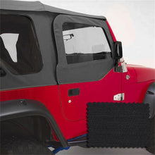 Load image into Gallery viewer, Rugged Ridge Upper Soft Door Kit Black Diamond 97-06 Jeep Wrangler