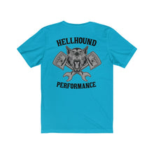 Load image into Gallery viewer, Two Tone Hellhound Performance Classic Unisex Jersey Short Sleeve Tee