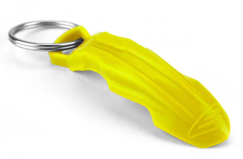 Cycra Key Ring with Fender Yellow