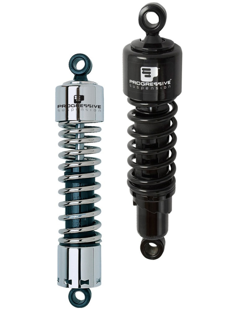 Progressive Triumph 412 Series Shock Cruiser 14.25in - Chrome