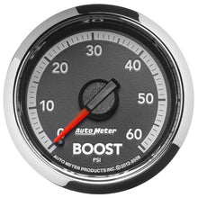 Load image into Gallery viewer, Autometer Gen4 Dodge Factory Match 52.4mm Mechanical 0-60 PSI Boost Gauge