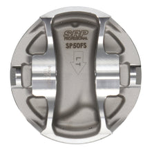 Load image into Gallery viewer, JE Pistons GM LS2 (Gen 3/4) 1.340 CD 4in Bore -5cc Flat Top- Set of 8