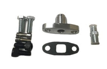 Load image into Gallery viewer, ATP -4AN Oil Feed / -10AN Drain (Return) Flange Kit for Borg Warner S400 SX SX-E S200 S300 S200-SXE