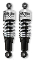 Load image into Gallery viewer, Burly Brand Shocks 10.5in XL - Chrome