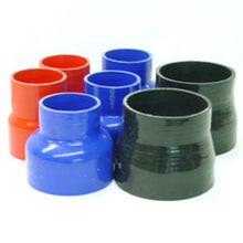 Load image into Gallery viewer, ATP 3.5in ID to 4in ID Transition Silicone Coupler - Black