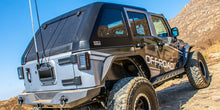 Load image into Gallery viewer, DV8 Offroad 07-18 Jeep Wrangler JK 2 Piece Fast Back Hard Top 4 Door - Black