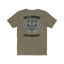 Load image into Gallery viewer, Two Tone Hellhound Performance Classic Unisex Jersey Short Sleeve Tee