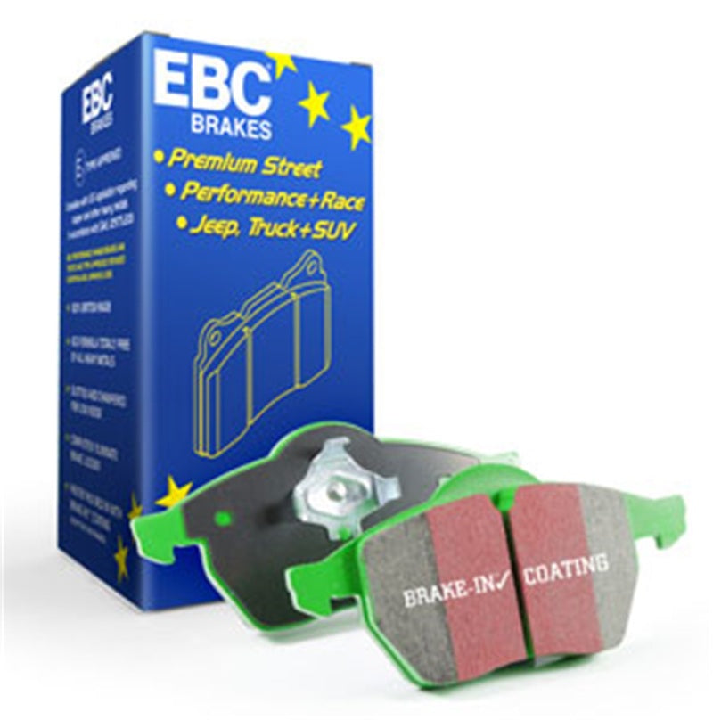 EBC 98-99 Ford F150 4.2 (2WD) (Rear Wheel ABS) Greenstuff Front Brake Pads