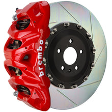 Load image into Gallery viewer, Brembo 10-14 F150 SVT Raptor Front GT BBK 8 Piston Cast 412x38 2pc Rotor Slotted Type-1-Red