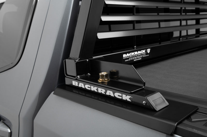 BackRack 20-21 Silverado/Sierra 2500HD/3500HD Louvered Rack Frame Only Requires Hardware