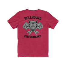 Load image into Gallery viewer, Two Tone Hellhound Performance Classic Unisex Jersey Short Sleeve Tee