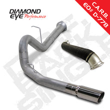 Load image into Gallery viewer, Diamond Eye KIT 4in DPF-BACK SGL w/ TDP AL 07.5-10 Chevy/GMC 6.6L Duramax 2500/3500