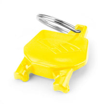Load image into Gallery viewer, Cycra Key Ring with Number Plate Yellow