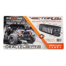 Load image into Gallery viewer, Oracle Neoprene Counter Mat 24in x 14in - Vector Grille Design 1