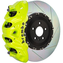 Load image into Gallery viewer, Brembo 13-18 S6/13-18 S7/14-18 RS7 Fr GT BBK 8 Pist Cast 412x38 2pc Rotor Slot Type1-Fluo. Yellow