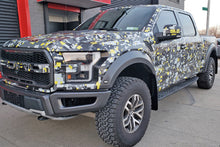 Load image into Gallery viewer, Rally Armor 17-20 Ford F-150 Raptor Black UR Mud Flap w/ White Logo