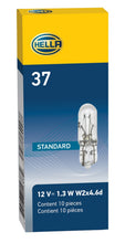 Load image into Gallery viewer, Hella Bulb 37 12V 1.3W W2X4.6d T1.75
