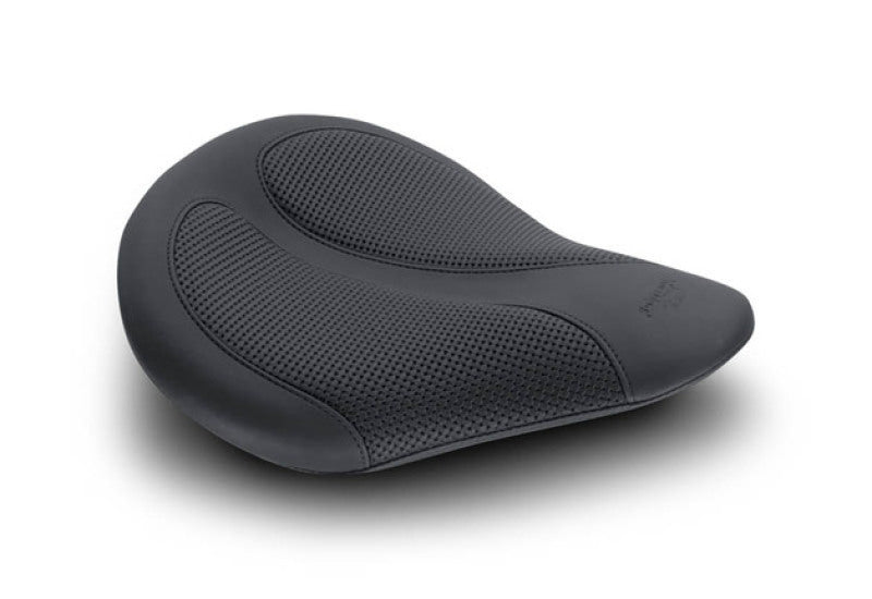 Mustang Cyclone Solo Seat w/Black Texture - Black