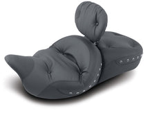 Load image into Gallery viewer, Mustang 08-21 Harley Electra Glide Std,Rd Glide,Rd King,Str Glide Touring 1PC Seat Blk Pearls-Black