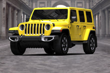 Load image into Gallery viewer, Rally Armor 18-22 Jeep JL Wrangler Black UR Mud Flap w/ White Logo