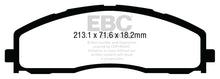 Load image into Gallery viewer, EBC 13+ Ford F250 (inc Super Duty) 6.2 (2WD) Extra Duty Front Brake Pads