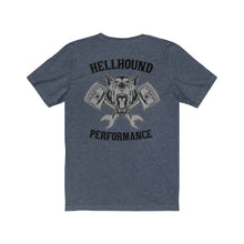 Load image into Gallery viewer, Two Tone Hellhound Performance Classic Unisex Jersey Short Sleeve Tee