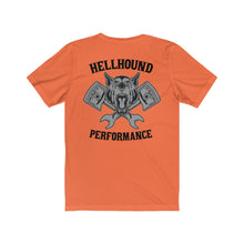 Load image into Gallery viewer, Two Tone Hellhound Performance Classic Unisex Jersey Short Sleeve Tee