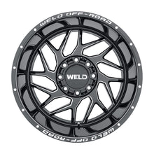 Load image into Gallery viewer, Weld Off-Road W117 20X9 Fulcrum 8X170 ET00 BS5.00 Gloss Black MIL 125.1