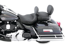Load image into Gallery viewer, Mustang 08-21 Harley Electra Glide Std,Rd Glide,Rd King,Str Glide Touring Solo Seat Blk Studs-Black