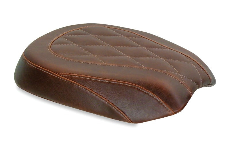 Mustang 06-17 Harley Softail Wide Tire (200mm)Wide Tripper Pass Seat - Distressed Brown