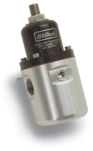 Load image into Gallery viewer, Edelbrock Fuel Pressure Regulator Carbureted 160 GPH 5-10 PSI 3/8In In/Out Returnless Blue/Clear