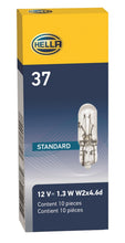Load image into Gallery viewer, Hella Bulb 37 12V 1.3W W2X4.6d T1.75