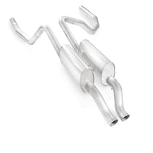 Load image into Gallery viewer, Stainless Works 2009-16 Dodge Ram 5.7L Truck Exhaust 3in X-Pipe S-Tube Mufflers Under Bumper Exit
