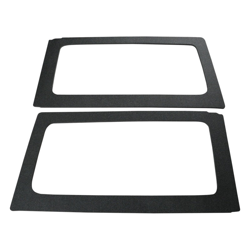 DEI 11-18 Jeep Wrangler JK 2-Door Rear Side Window - Black
