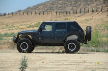 Load image into Gallery viewer, DV8 Offroad 07-18 Jeep Wrangler JK 2 Piece Fast Back Hard Top 4 Door - Black