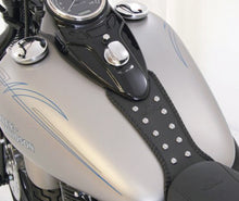 Load image into Gallery viewer, Mustang 08-13 Harley FLSTB,09-15 FLSTBC Softail Tank Bib w/Studs - Black