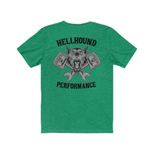 Load image into Gallery viewer, Two Tone Hellhound Performance Classic Unisex Jersey Short Sleeve Tee