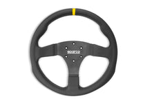 Load image into Gallery viewer, Sparco Steering Wheel R330B Leather w/ Button